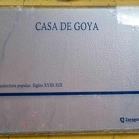 Casa De Goya Comotucasa Zaragoza Kültér fotó